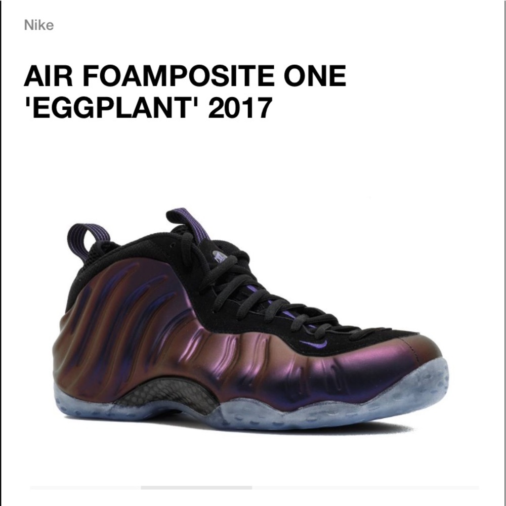 Air Jordans Foamposites Eggplant